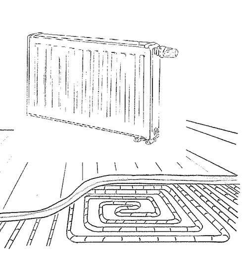 Vooring - Radiator - Vloerverwarming